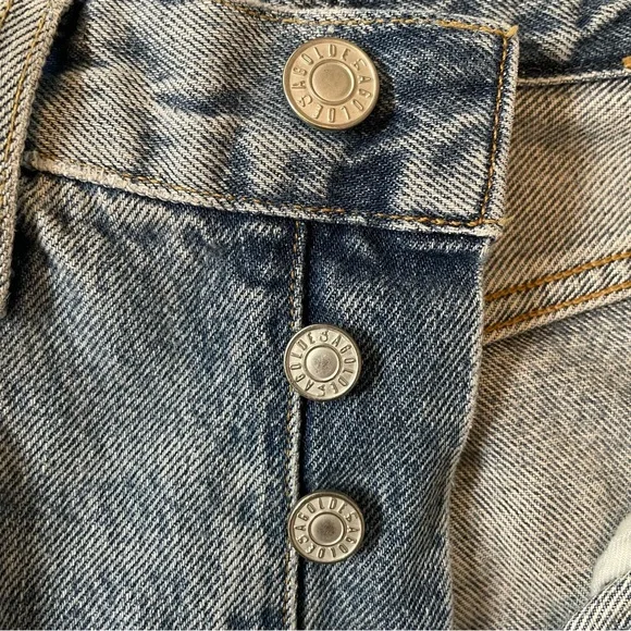 Vintage 90s AGOLDE Pinch Waist Straight Leg Jeans Womens 24” Waist *See Listing* - Picture 12 of 16